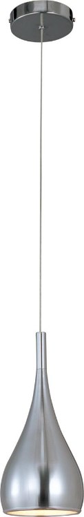 Foto para 75W Teardrop 1-Light Pendant SN MB Incandescent (OA HT 18"-146")