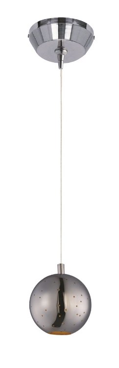 Foto para 2.4W Polaris 1-Light RapidJack Pendant and Canopy PC LED 6.75" (OA HT 134")