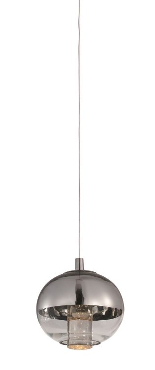 Foto para 3W Zing LED RapidJack Pendant PC Mirror Chrome 