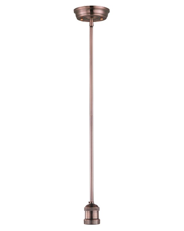 Foto para 60W Mini Hi-Bay 1-Light Pendant Stem Hung ACP MB Incandescent 5"x2.75" (OA HT 47") 10-Min