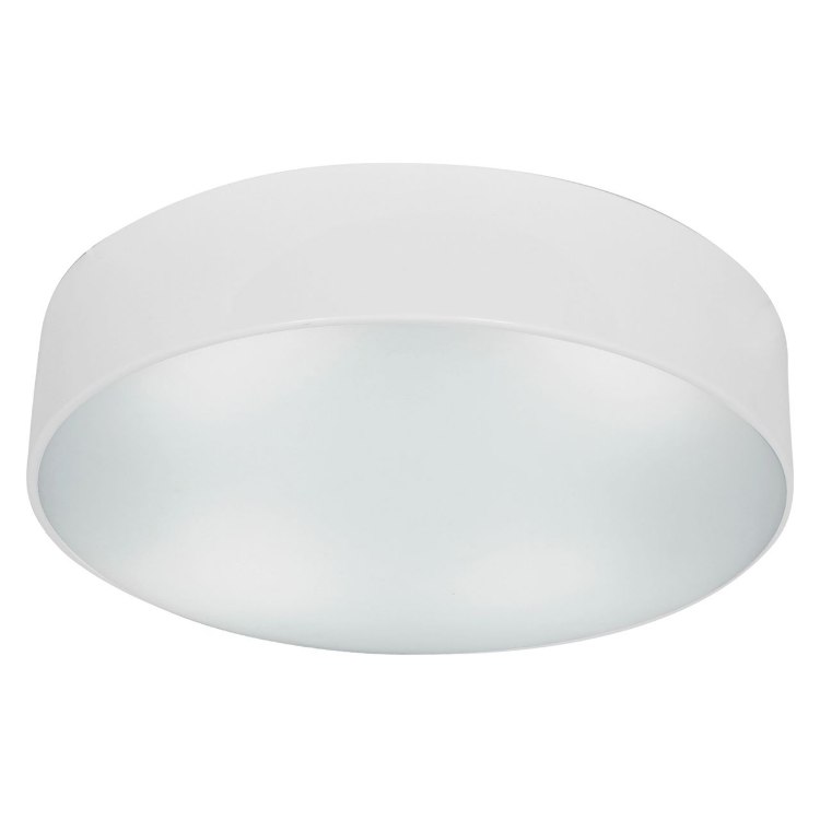 Foto para 39w (3 x 13) TomTom GU-24 Spiral Fluorescent Damp Location White Frosted Flush-Mount