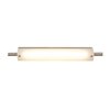 Foto para 13w Vail Module Damp Location Brushed Steel Opal Dimmable LED Vanity 22.5"x3.5" (CAN 18.75"x3"x1.25"Ø4.4")