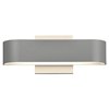 Foto para 27w Montreal SSL 90Plus CRI Satin Frosted Marine Grade Wet Location Wall Fixture (OA HT 2.48)