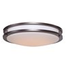 Foto para 30w 2000lm 30k Solero SSL Dedicated LED Damp Location Bronze Acrylic Lens Dimmable LED Flush Mount