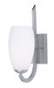 Foto para Taylor 1-Light Wall Sconce SN Satin White Opal Glass MB Incandescent Incandescent