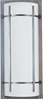 Foto para Luna LED 2-Light Outdoor Wall Lantern BM White UV - Rated Polycarbo GU24 LED
