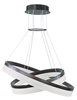 Foto para 40W Saturn 2-Tier LED Pendant BZ Matte White Acrylic PCB LED (OA HT 16.5"-122") (CAN 8.25"x8.25"x2")