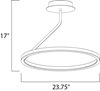 Foto para 43W Cirque LED Semi-Flush Mount MW