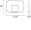 Foto para 7.2W Squared LED Wall Sconce PC Acrylic PCB LED