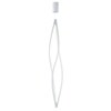 Foto para 14.6W Cyclone LED Pendant MW Matte White Acrylic PCB LED 8.75"x8.75"x71" (OA HT 78.5"-198.5")