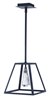Foto para Silhouette 1 Light LED Pendant TXB Beveled Crystal PCB LED (OA HT 14.25"-62.25") (CAN 6"x6"x1.25")