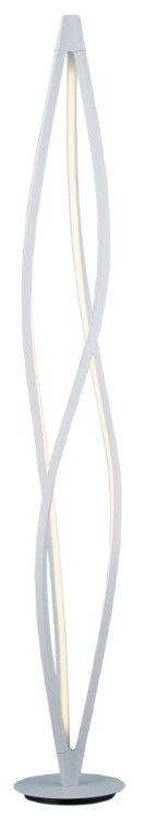 Foto para 14.6W Cyclone LED Floor Lamp MW Matte White Acrylic PCB LED