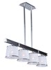 Foto para Maritime 4-light Linear Pendant WEPN Fiber Fabric MB Incandescent Incandescent (OA HT 10"-53.25") (CAN 11"x5.25"x1")
