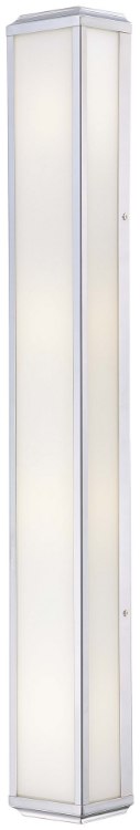 Foto para 60w SW 4 Light Bath Polished Nickel White Glass