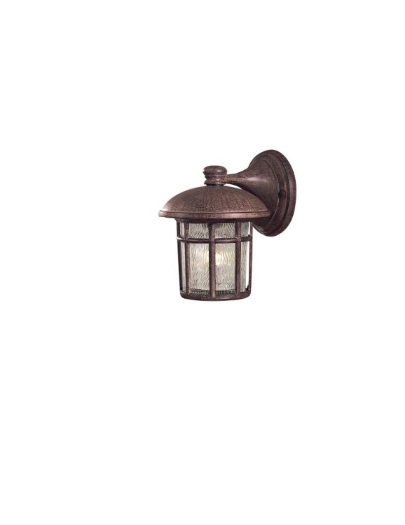 Foto para 100w SW 1 Light Wall Mount Vintage Rust Driftwood