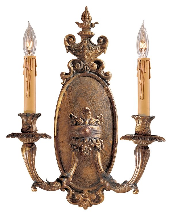 Foto para 60w SW Two Light Wall Sconce Oxide Brass