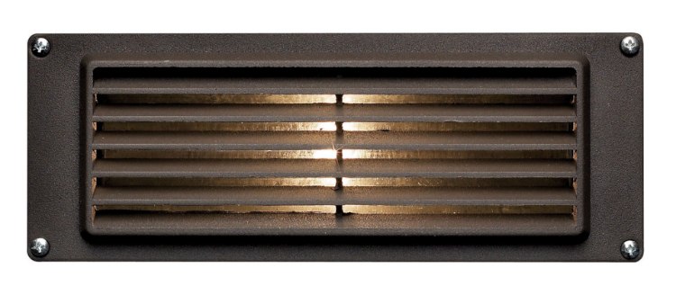 Foto para 3.8w Landscape Deck Louvered LED Bronze