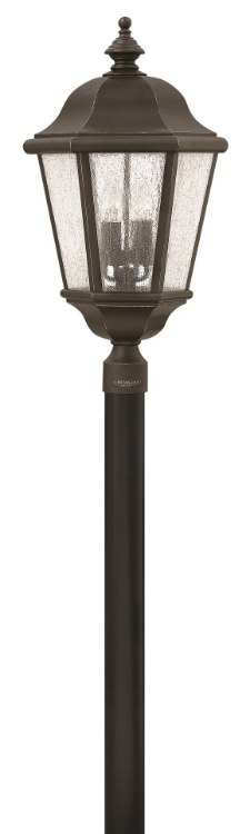 Foto para 40w Outdoor Edgewater CAND Clear Seedy Panels Oil Rubbed Bronze Extra Large Wall Mount