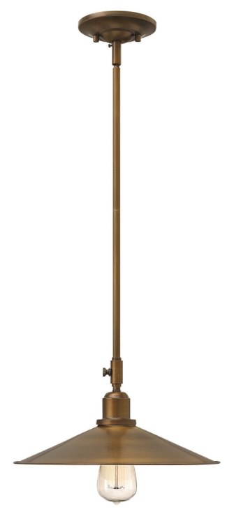 Foto para 100w Mini-Pendant Elliott MED Heritage Brass