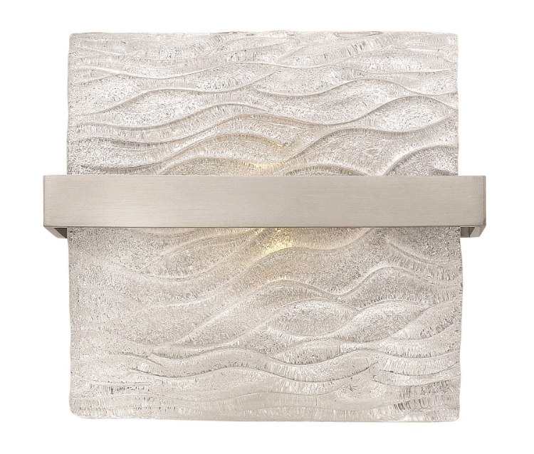 Foto para 60w Bath Chloe G-9 Piastra Brushed Nickel Bath Sconce