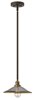 Foto para 60w Mini-Pendant Rigby MED Buckeye Bronze