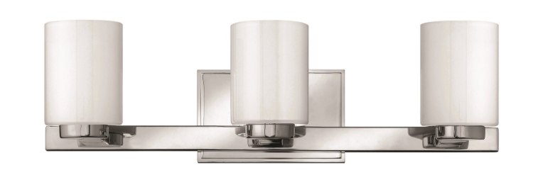 Foto para 5w Bath Miley G9 LED Cased Opal Chrome Bath Three Light