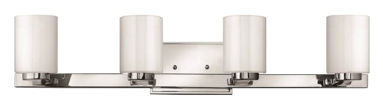 Foto para 5w Bath Miley G9 LED Cased Opal Chrome Bath Four Light