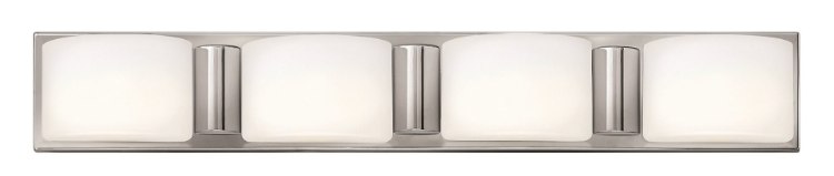 Foto para 60w Bath Daria G-9 Etched Opal Chrome Bath Four Light