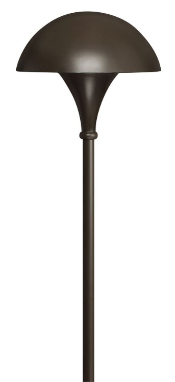 Foto para 75w Landscape Line Voltage Path MED Clear Acrylic Lens Bronze Landscape 120v Path