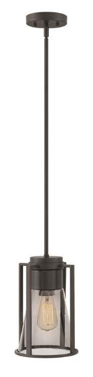 Foto para 100w Pendant Refinery MED Clear Black