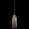 Foto para 213lm Vitalina Architectural Bronze Integrated LED 1LT LED  Mini Pendant
