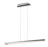 Foto para 1358lm Marv Etched Acrylic Chrome Integrated LED Pendant