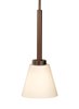Foto para 100w Nolan Heritage Bronze A-19 1-Light Mini Pendant