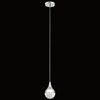 Foto para 7w 449lm Kiss Changed To Cubic Zirconia 8/32 Chrome Integrated LED Pendant