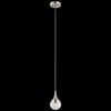 Foto para 7w 449lm Kiss Changed To Cubic Zirconia 8/32 Brushed Nickel Integrated LED Pendant