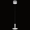 Foto para 5w 364lm Karah Clear Cubic Zirconia Chip Chrome Integrated LED Pendant