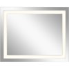 Foto para 21w Mirror With 3" Frosted Edge On 4 Sides MR Integrated LED Backlit Mirror
