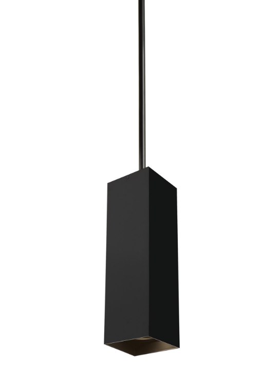Foto para 15w Exo 27k Metal Shade Black 90cri TD-Exo Pendant 18IN 48INin 60° BK BK -LED927