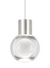 Foto para 15w 290lm Mina 30k Laser Etched Satin Nickel 90cri TD-Mina Pendant 7CLWHsn-LED930