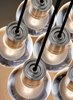 Foto para 15w 290lm Mina 30k Laser Etched Satin Nickel 90cri TD-Mina Pendant 7CLWHsn-LED930