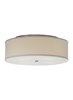 Foto para 300w Mulberry Satin Nickel TD-Mulb Ceil lg white, sn