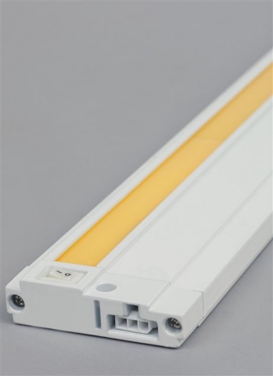 Foto para Unilume White Unilume LED Slimline 31IN, 90CRI 35K, WH, -LED