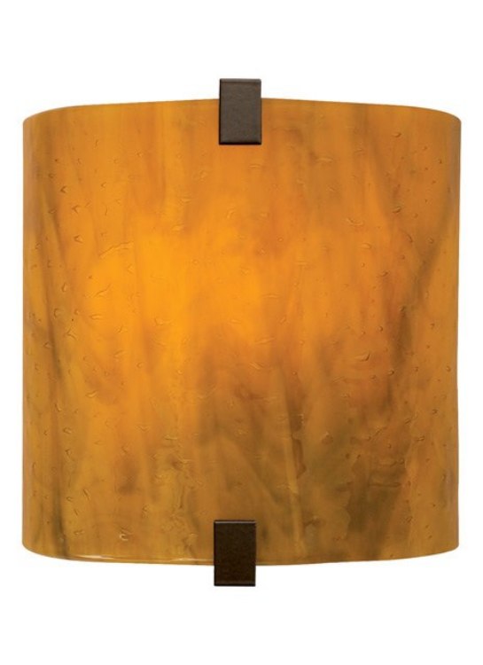 Foto para 60w Essex Antique Bronze WS-Essex Wall amb gls, bz