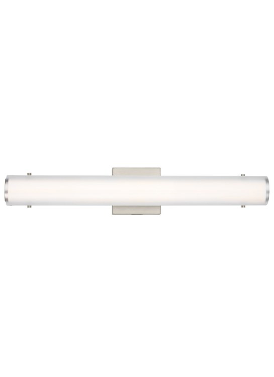 Foto para 20w Halo 27k Frosted Glass Diffuser Satin Nickel 90cri Halo 24 Bath 24INin SN -LED927-277