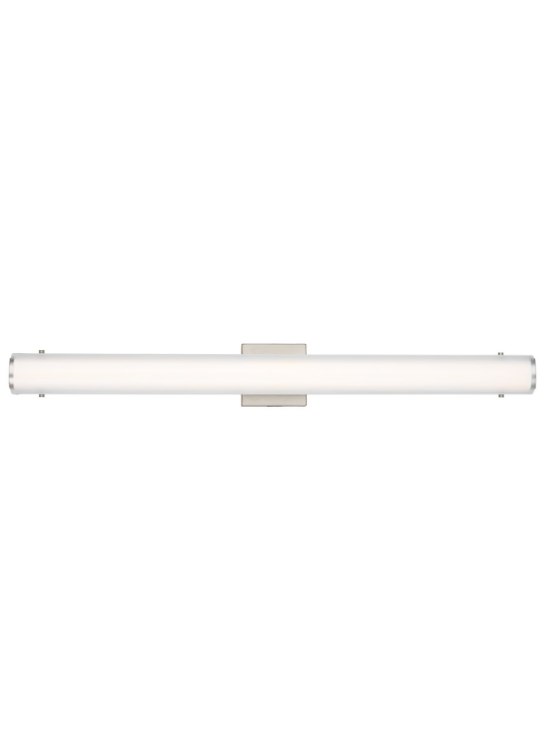 Foto para 30w Halo 27k Frosted Glass Diffuser Satin Nickel 90cri Halo 36 Bath 36INin SN -LED927