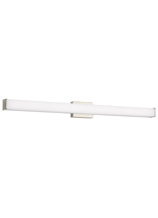 Foto para 45w Lynn 30k Glass Shade Satin Nickel 90cri Lynn 48 Bath 48INin WA SN -LED930