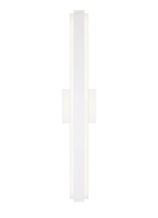 Foto para 20w Tiffin 27k Metal Shade With Glass Diffuser White 90cri Tiffin 24 Bath 24INin WH -LED927