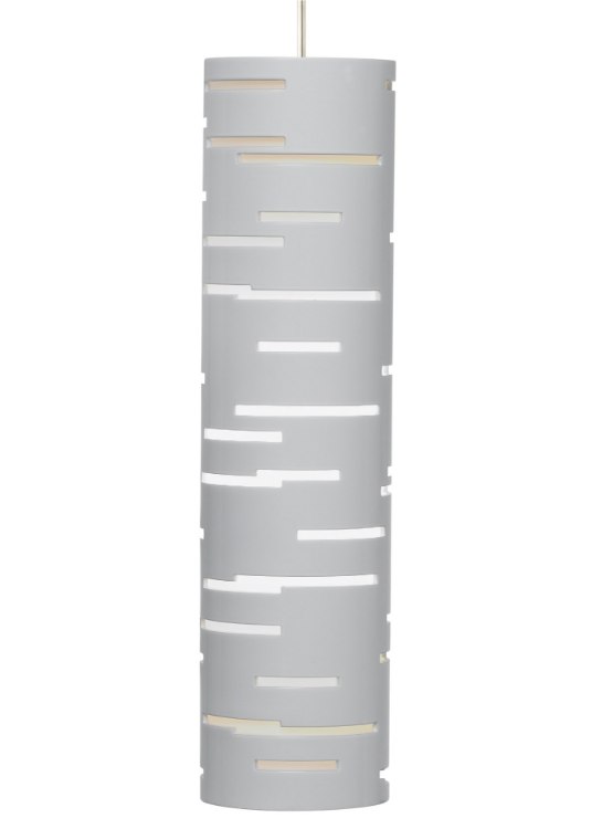 Foto para 50w Revel Satin Nickel FJ-Revel Pendant WHT, sn
