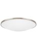 Foto para 45w Vance 30k Frosted Glass Diffuser Satin Nickel 90cri Vance 24 Flush Mount 24IN SN -LED930-277