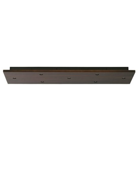 Foto para Line-Voltage Antique Bronze PJ Cnpy 7 Port Rect WL, bz